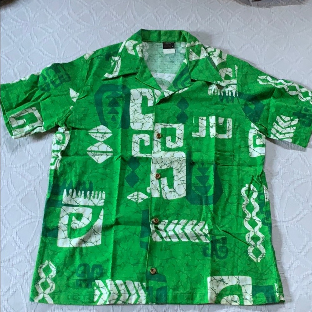 VINTAGE Barkcloth JC Penney Hawaiian Aloha Shirt